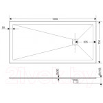 Душевой поддон Grossman Strong GR-S170100Q