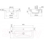 Умывальник IDDIS Optima Home 3506000i28