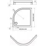 Душевой поддон Aquatek DPA-0000002
