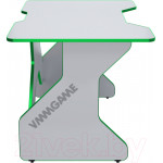 Геймерский стол Vmmgame One White 100 Green / TL-1-WEGN