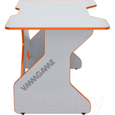 Геймерский стол Vmmgame One White 100 Orange / TL-1-WEOE