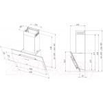 Вытяжка наклонная Akpo Juno 60 WK-11