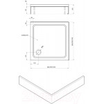 Душевой поддон Aquatek DPA-0000008