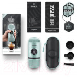 Кофеварка эспрессо Wacaco Nanopresso Elements Arctic Blue