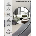 Зеркало Emze Loft D40 / LOFT.40.40.CHE