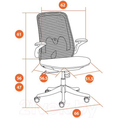 Кресло офисное Tetchair Mesh-10