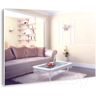 Зеркало Silver Mirrors Алмина 100x80 / LED-00002485