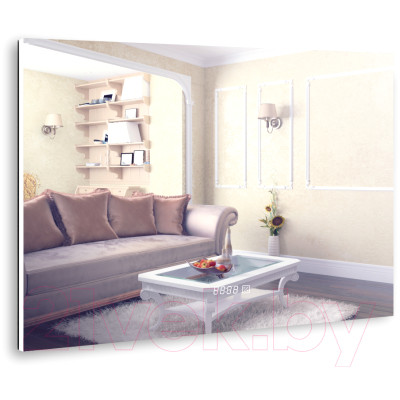 Зеркало Silver Mirrors Алмина 80x60 / LED-00002326