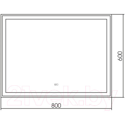 Зеркало Silver Mirrors Ливия 80x60 / ФР-00001193