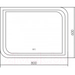 Зеркало Silver Mirrors Персей 80x60 / ФР-00001763