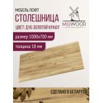 Столешница для стола Millwood 100x70x1.8