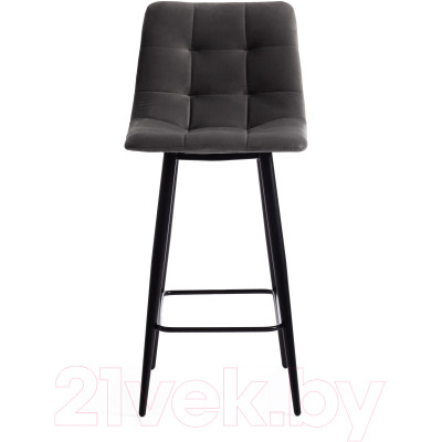 Стул барный Tetchair Chilly 53x44x94 ткань/металл