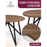 Столешница для стола Millwood D90x18