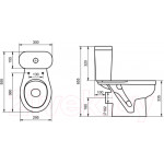 Унитаз напольный Santek Каспер 1WH501741