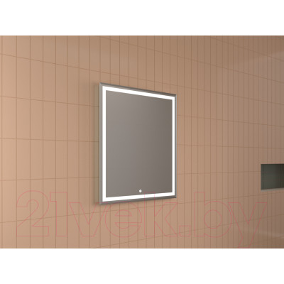 Зеркало Style Line Лайт 01 с LED-подсветкой 60x70