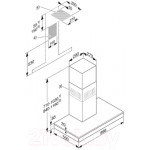 Вытяжка Т-образная Miele DA 6698 W OBSW