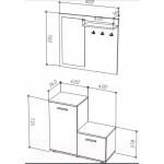 Секция в прихожую НК Мебель Fun КП-1 / 71337651