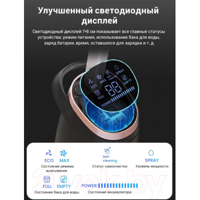 Вертикальный пылесос iLife W100