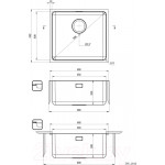 Мойка кухонная Deante Egeria ZPE 010D