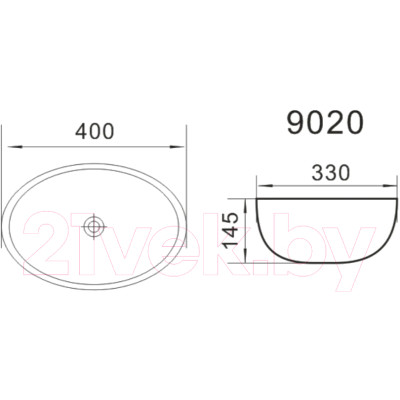 Умывальник Axus 40 / 9020A