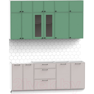 Кухонный гарнитур Интермебель Лион-5 2м без столешницы