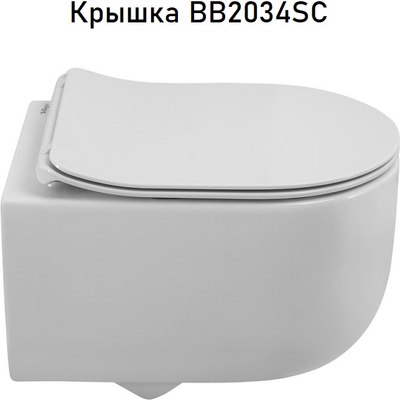 Унитаз подвесной BelBagno BB084CH-TOR