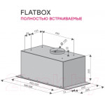 Вытяжка скрытая Konigin Flatbox Full 60