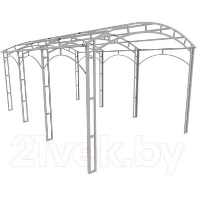 Навес для автомобиля ИМпласт 3.7x8м / 15153