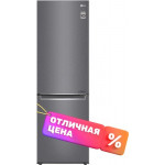 Холодильник с морозильником LG GC-B459SLCL