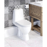 Унитаз напольный Sanita Luxe Max Comfort WC.CC/Max/2-DM/WHT.G/S1