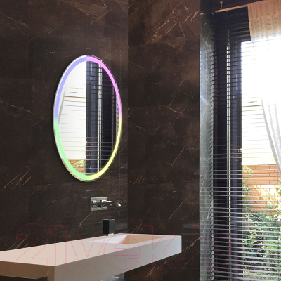 Зеркало Silver Mirrors Italia RGB 57x77 / LED-00002619