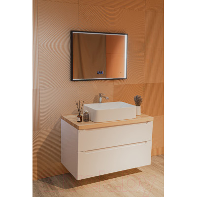 Зеркало Silver Mirrors Эдисон Метео 80x60 / LED-00002764