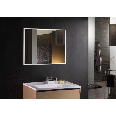 Зеркало Silver Mirrors Гуверт 100x80 / LED-00002369