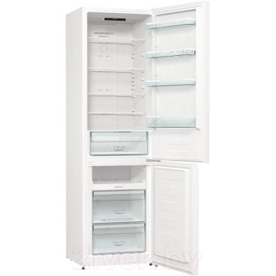 Холодильник с морозильником Gorenje NRK6201PW4