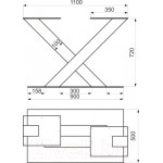 Подстолье AKS Garm 720