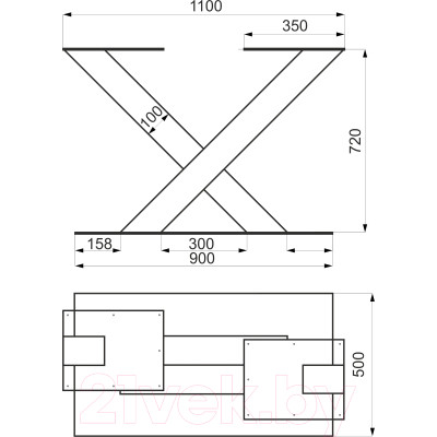 Подстолье AKS Garm 720