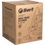 Профессиональный пылесос Bort BSS-1620-STORM