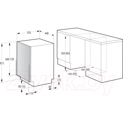 Посудомоечная машина Gorenje GV541D10