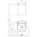Тумба с умывальником Акватон Асти 55
