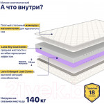 Матрас Luna Level 80x200