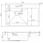 Мойка кухонная Mixline Pro 552922