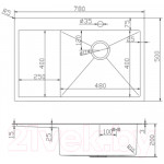 Мойка кухонная Mixline Pro 552920