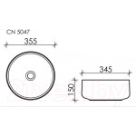 Умывальник Ceramica Nova Element CN5047