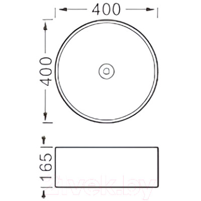 Умывальник Aquatek AQ5118-MB