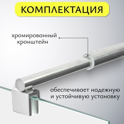 Душевая стенка Saniteco Walk-In SN-W6TC90