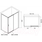 Душевая стенка Alex Baitler 100x200 / SG64B100