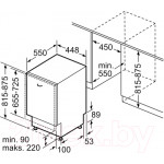 Посудомоечная машина Bosch SPV4HMX10E