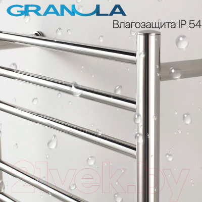 Полотенцесушитель электрический GRANULA Виста 40х80 D32