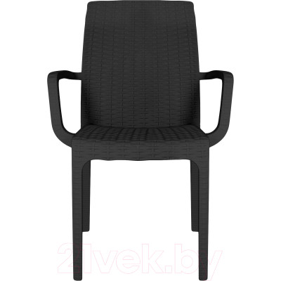 Стул пластиковый Ellastik Plast Rattan Ola Dom