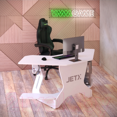 Геймерский стол Vmmgame Jetx Light White / SF-1WWE